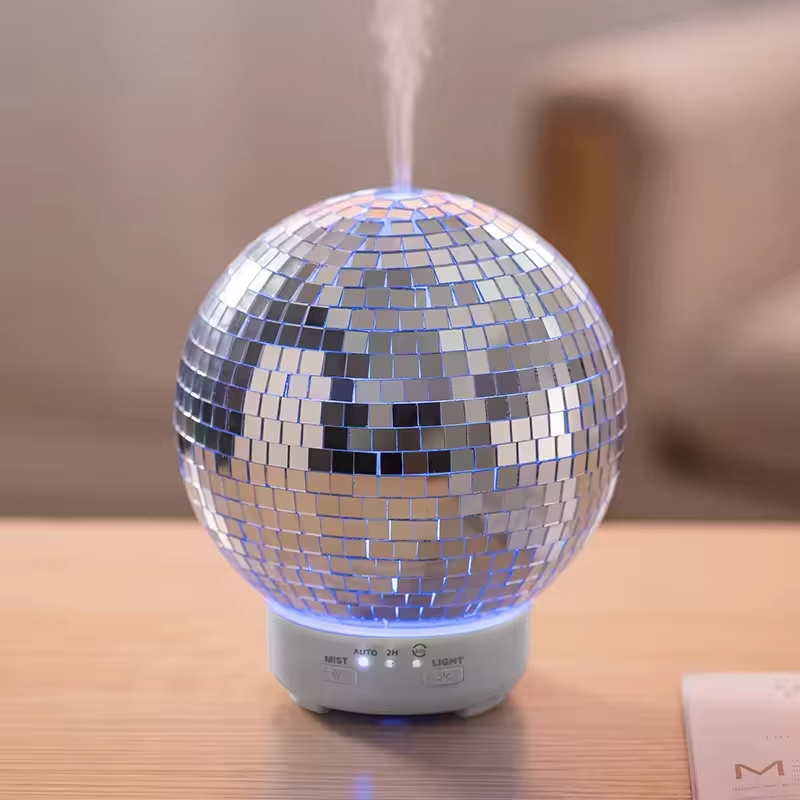 Rotating Disco Ball Diffusers