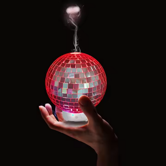 Rotating Disco Ball Diffusers