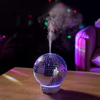 Rotating Disco Ball Diffusers