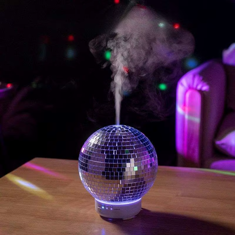 Rotating Disco Ball Diffusers
