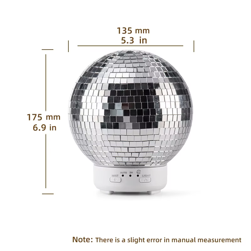 Rotating Disco Ball Diffusers