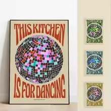 Colourful Disco Ball